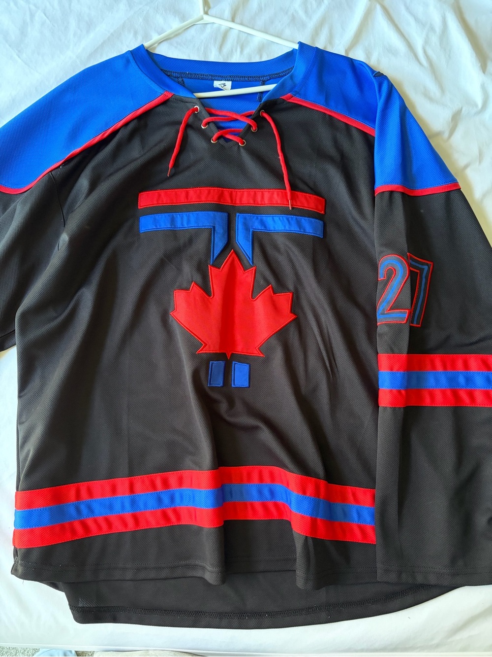 Toronto Blue Jays Vladimir Guerrero Jr. Hockey Jersey
